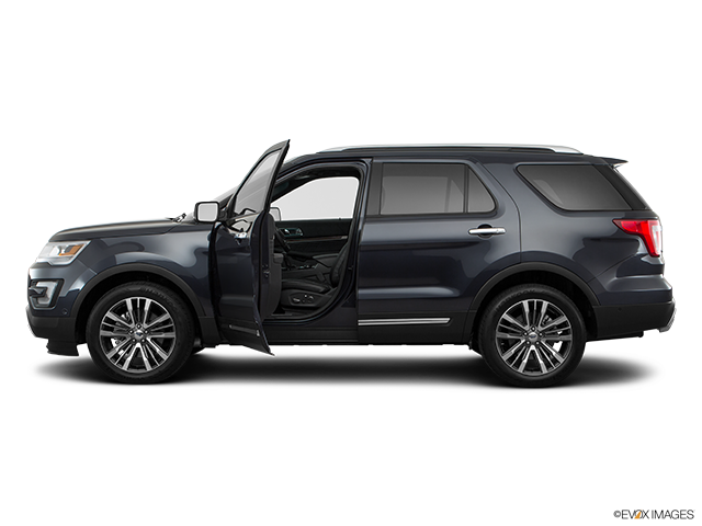 2017 Ford Explorer | Driver's side profile with drivers side door open