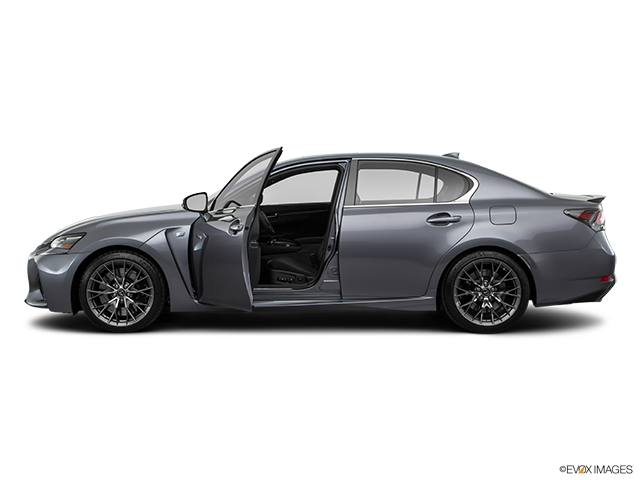 2016 Lexus GS F | Driver's side profile with drivers side door open