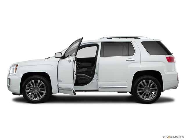 2017 GMC Terrain | Driver's side profile with drivers side door open