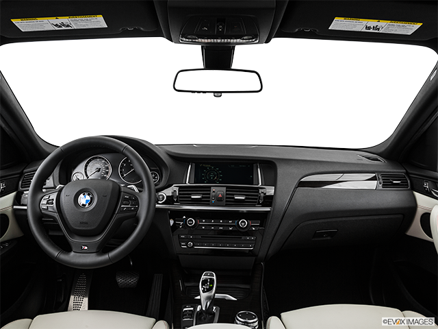 2017 BMW X4 | Centered wide dash shot