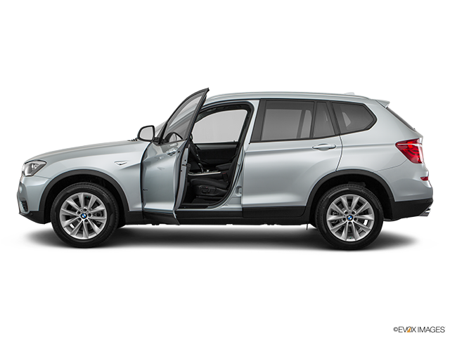 2017 BMW X3 | Driver's side profile with drivers side door open