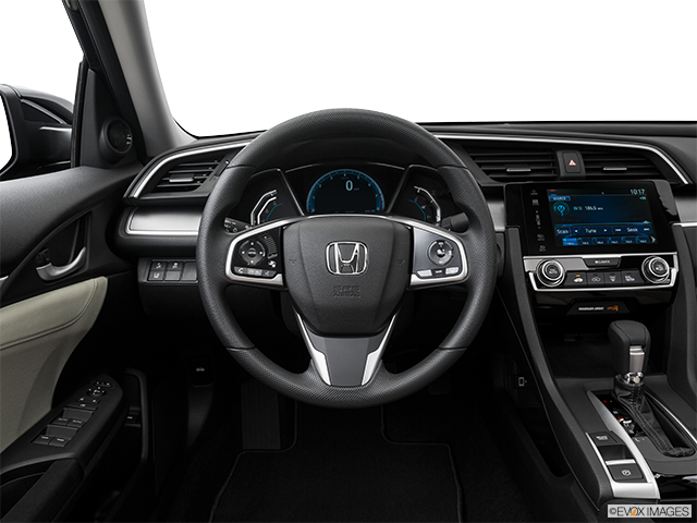 2017 Honda Civic Sedan | Steering wheel/Center Console