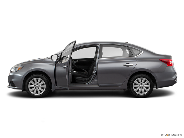 2017 Nissan Sentra | Driver's side profile with drivers side door open