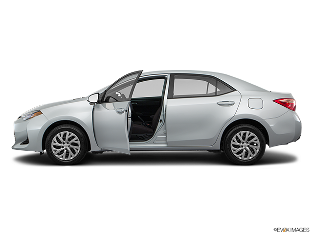2017 Toyota Corolla | Driver's side profile with drivers side door open