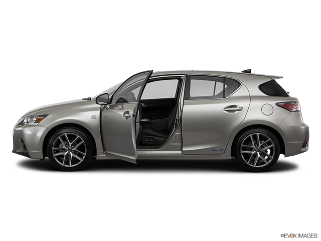 2017 Lexus CT 200h | Driver's side profile with drivers side door open