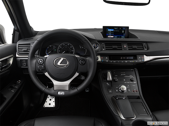 2017 Lexus CT 200h | Steering wheel/Center Console