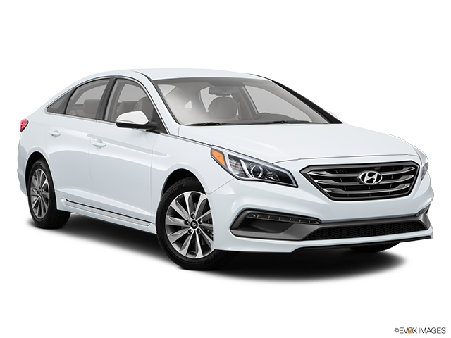2017 Hyundai Sonata | Front passenger 3/4 w/ wheels turned