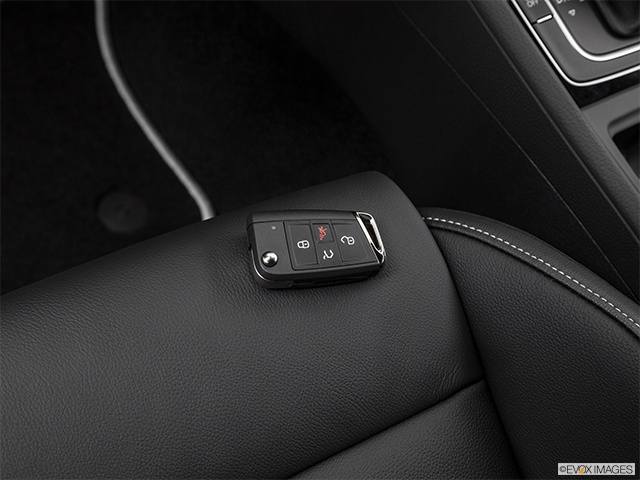 2017 Volkswagen Golf R | Key fob on driver’s seat