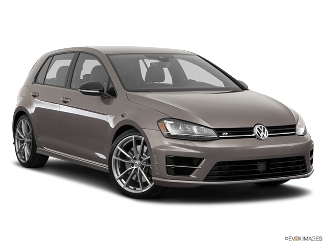 2017 Volkswagen Golf R | Front passenger 3/4 w/ wheels turned