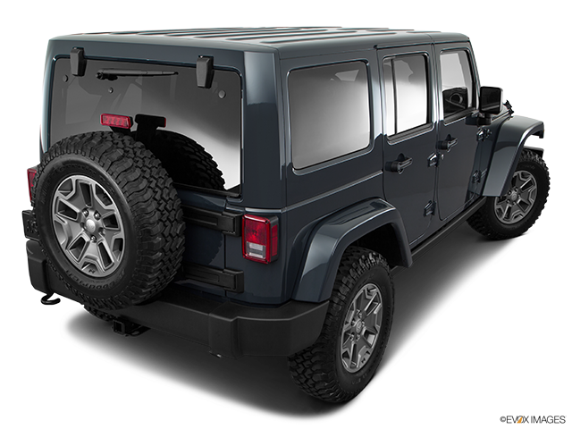 2017 Jeep Wrangler Unlimited | Rear 3/4 angle view