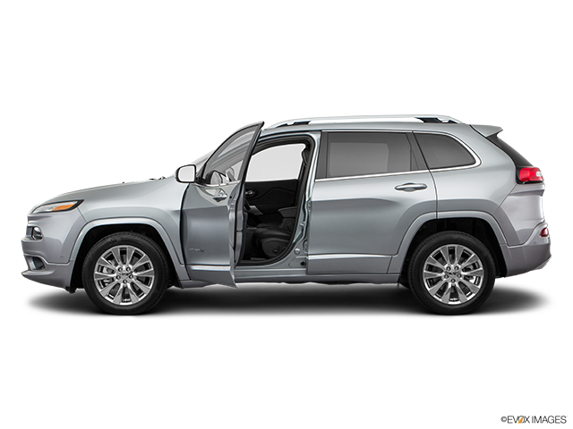 2017 Jeep Cherokee | Driver's side profile with drivers side door open