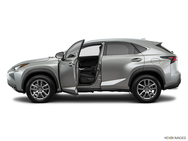 2017 Lexus NX 200t | Driver's side profile with drivers side door open