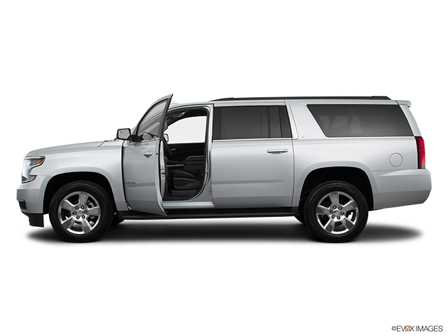 2017 Chevrolet Suburban | Driver's side profile with drivers side door open
