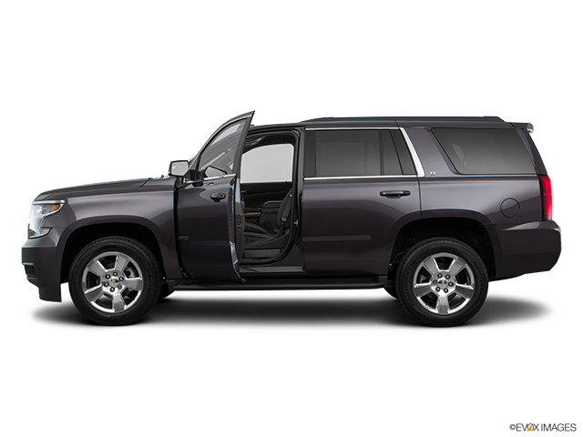 2017 Chevrolet Tahoe | Driver's side profile with drivers side door open