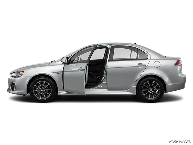 2017 Mitsubishi Lancer | Driver's side profile with drivers side door open