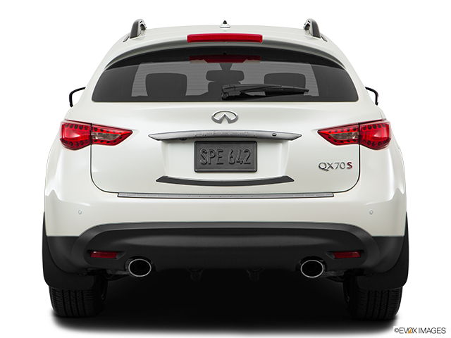 2017 Infiniti QX70 | Low/wide rear