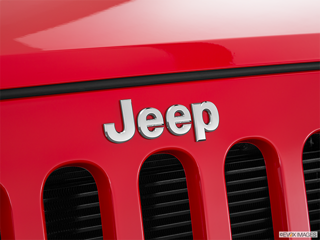 2017 Jeep Wrangler Unlimited | Rear manufacturer badge/emblem