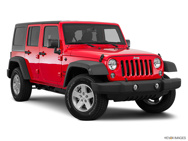 2017 Jeep Wrangler Unlimited | Front passenger 3/4 w/ wheels turned