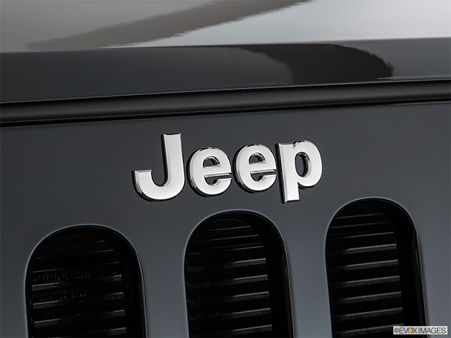 2017 Jeep Wrangler | Rear manufacturer badge/emblem