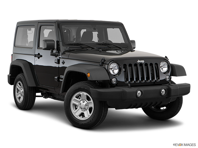 2017 Jeep Wrangler | Front passenger 3/4 w/ wheels turned