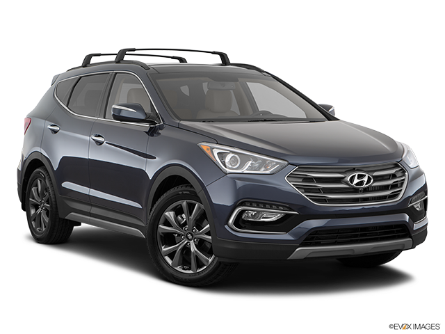 2017 Hyundai Santa Fe Sport | Front passenger 3/4 w/ wheels turned