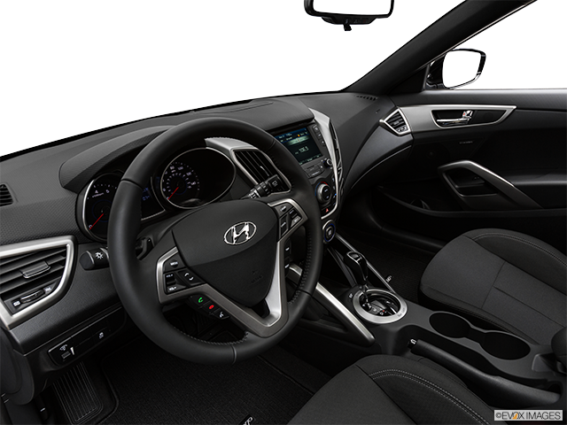 2017 Hyundai Veloster Turbo | Interior Hero (driver’s side)