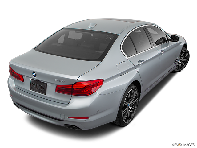 2017 BMW 5 Series | Rear 3/4 angle view