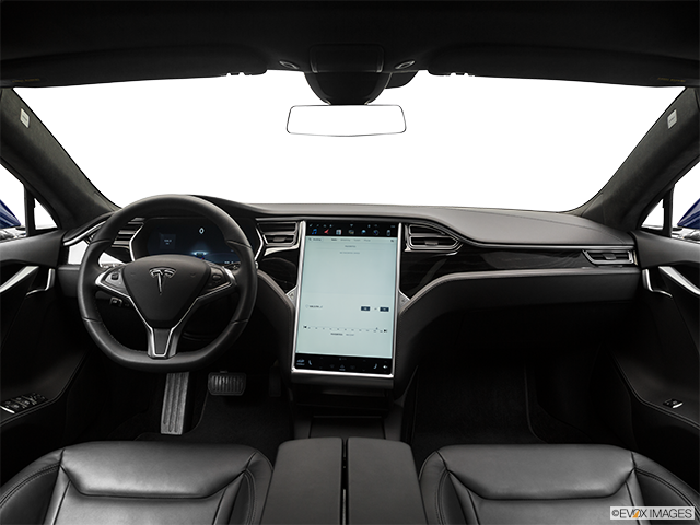 2016 Tesla Model S | Centered wide dash shot