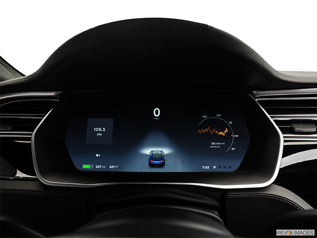 2016 Tesla Model S | Speedometer/tachometer