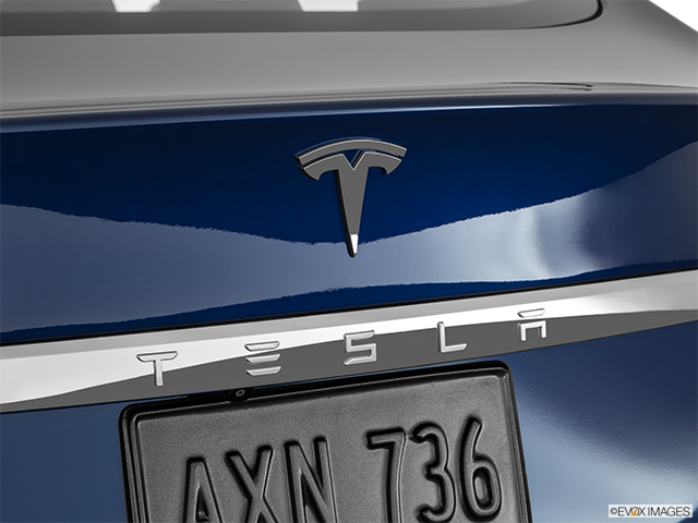 2016 Tesla Model S | Rear manufacturer badge/emblem
