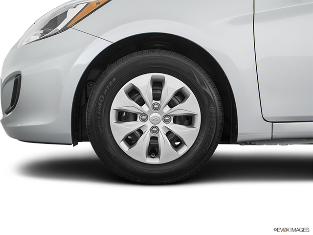 2017 Hyundai Accent Sedan | Front Drivers side wheel at profile
