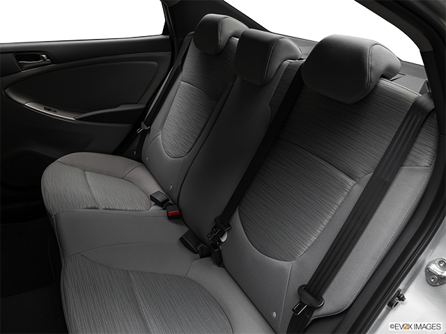 2017 Hyundai Accent Sedan | Rear seats from Drivers Side