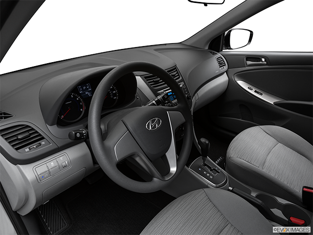 2017 Hyundai Accent Sedan | Interior Hero (driver’s side)