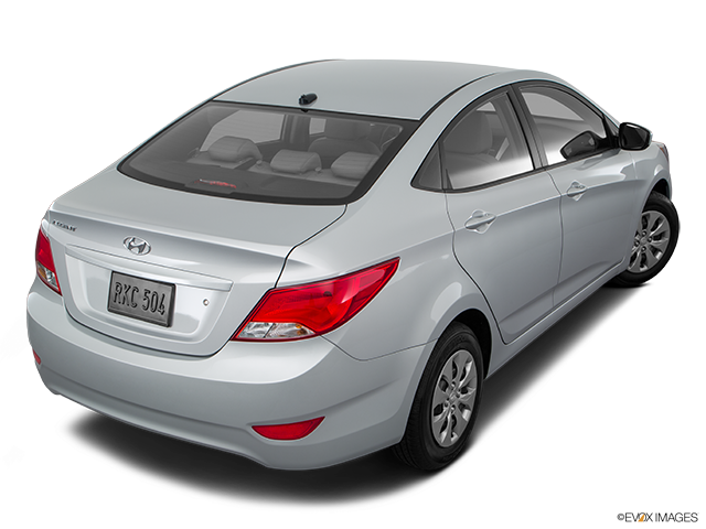 2017 Hyundai Accent Sedan | Rear 3/4 angle view