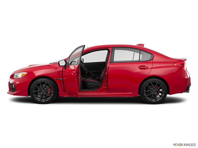 2018 Subaru WRX | Driver's side profile with drivers side door open