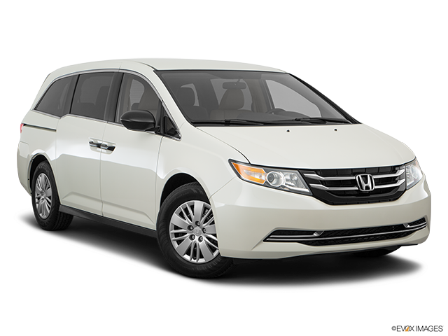2017 Honda Odyssey | Front passenger 3/4 w/ wheels turned