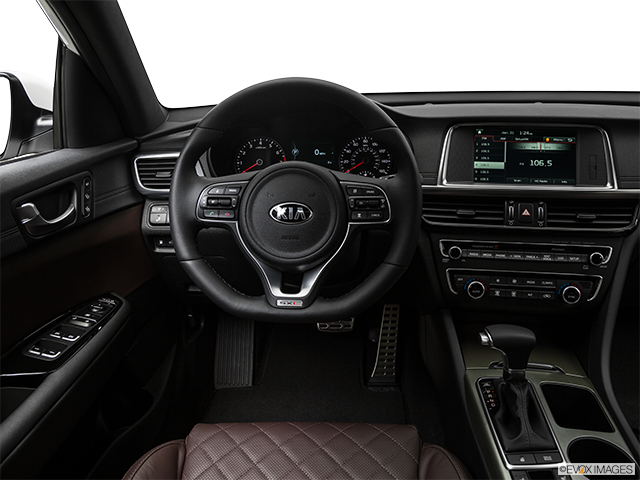 2017 Kia Optima | Steering wheel/Center Console