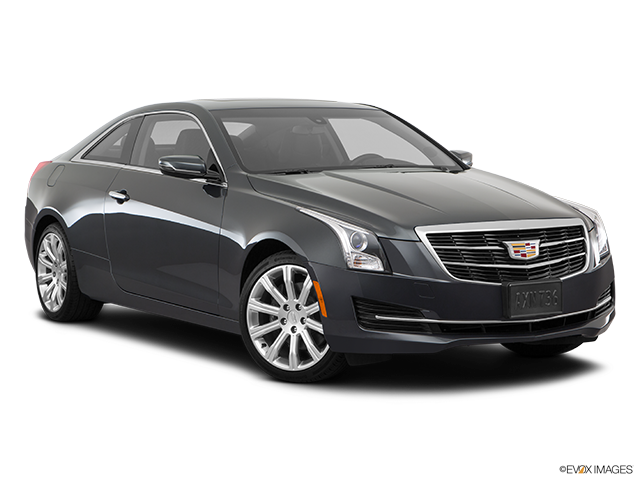 2017 Cadillac ATS Coupe | Front passenger 3/4 w/ wheels turned