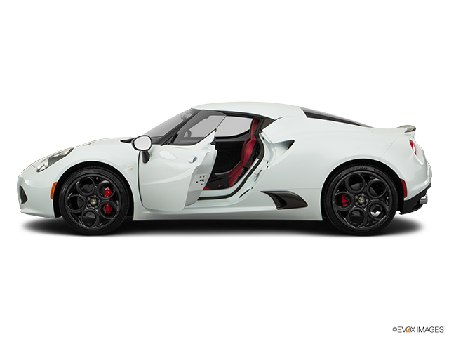 2017 Alfa Romeo 4C | Driver's side profile with drivers side door open