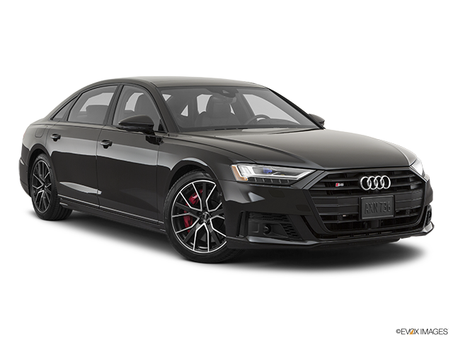 2022 Audi S8 | Front passenger 3/4 w/ wheels turned