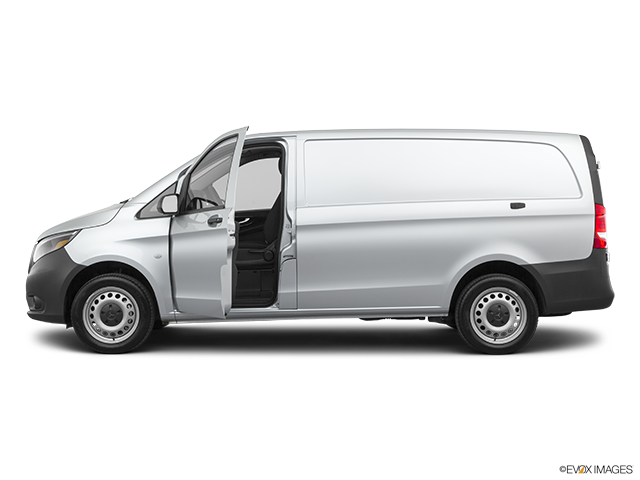 2021 Mercedes-Benz Metris Cargo Van | Driver's side profile with drivers side door open