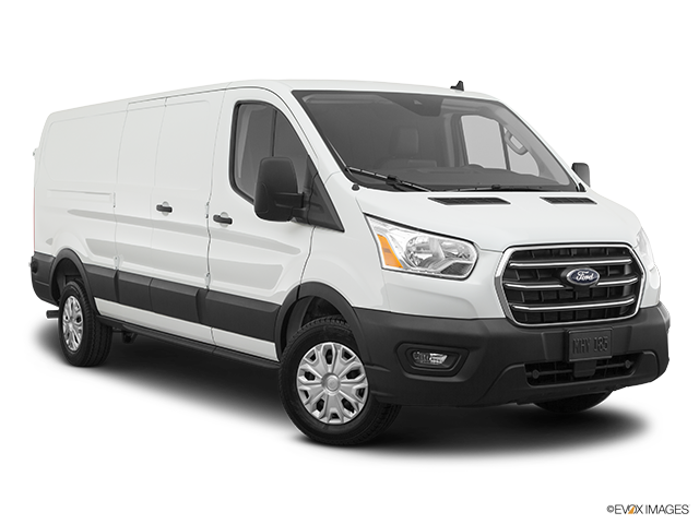 2020 Ford Transit Van | Front passenger 3/4 w/ wheels turned