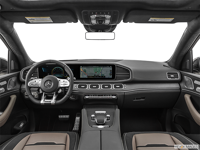 2022 Mercedes-Benz GLE | Centered wide dash shot