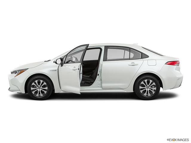 2023 Toyota Corolla Hybrid | Driver's side profile with drivers side door open