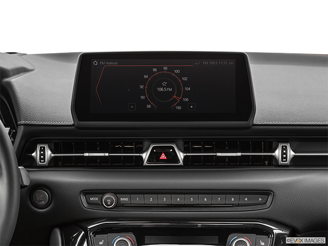 2022 Toyota GR Supra | Closeup of radio head unit