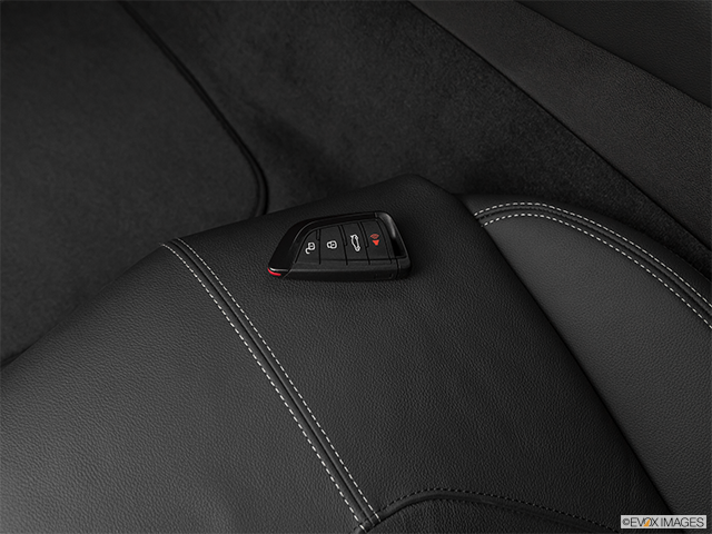 2023 Toyota GR Supra | Key fob on driver’s seat