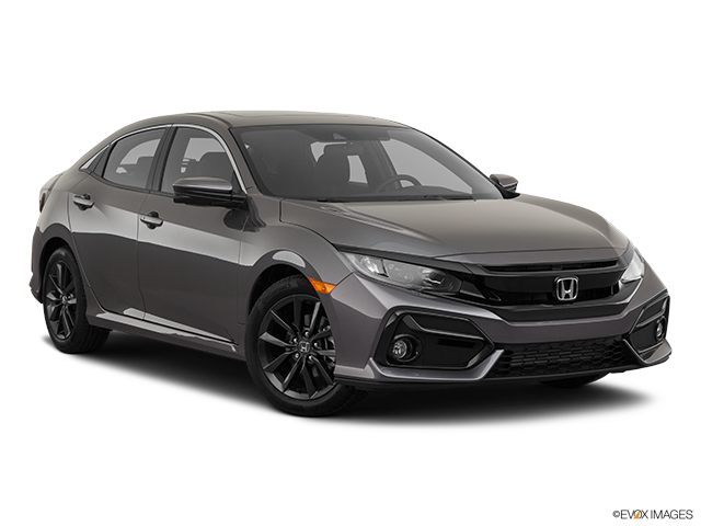 2022 Honda Civic Hatchback | Front passenger 3/4 w/ wheels turned