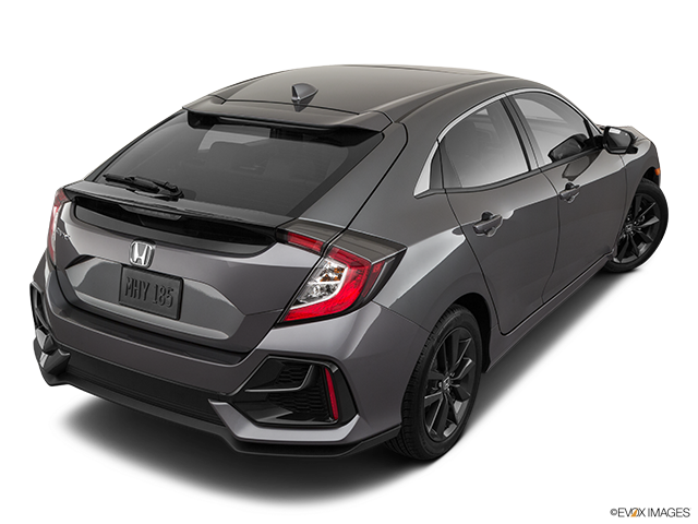 2022 Honda Civic Hatchback | Rear 3/4 angle view