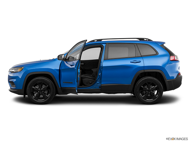 2023 Jeep Cherokee | Driver's side profile with drivers side door open