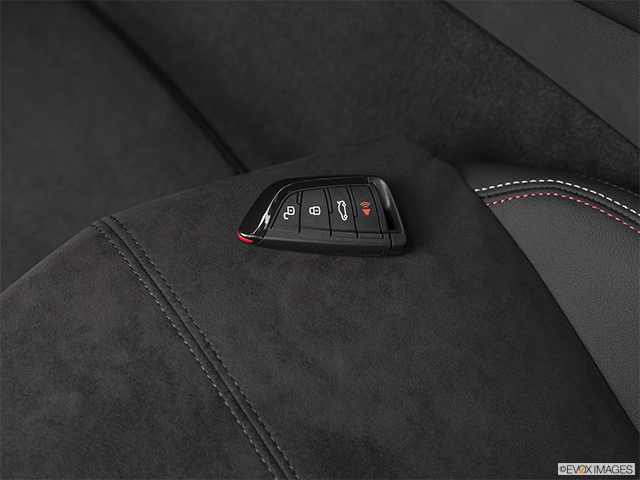 2023 Toyota GR Supra | Key fob on driver’s seat